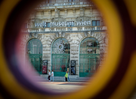 Pogled na dunajski muzej Weltmuseum