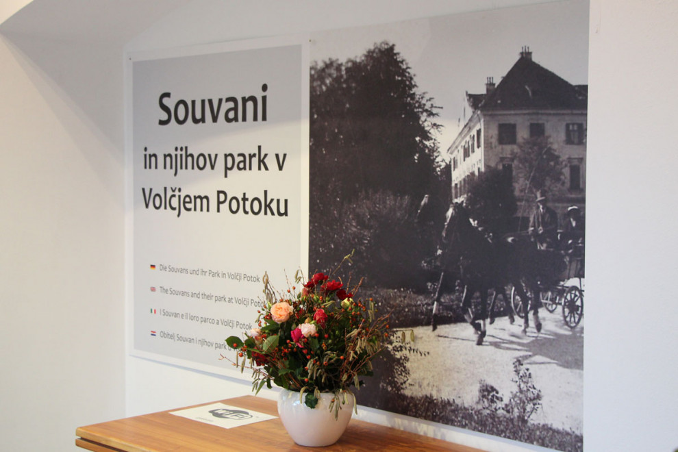 Souvani in njihov park v Volčjem potoku