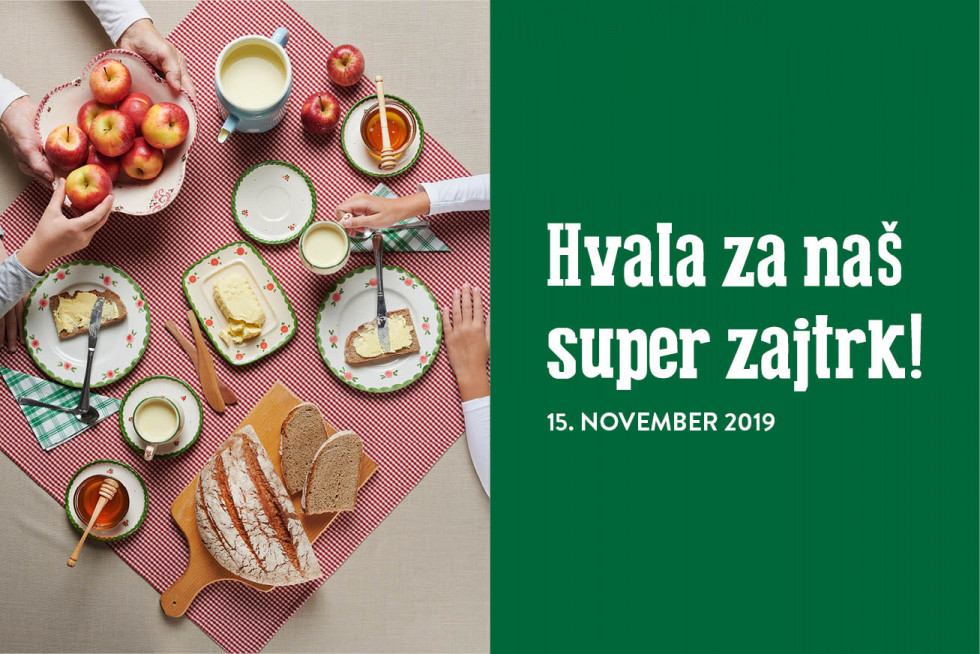 Plakat Tradicionalni slovenski zajtrk 2019