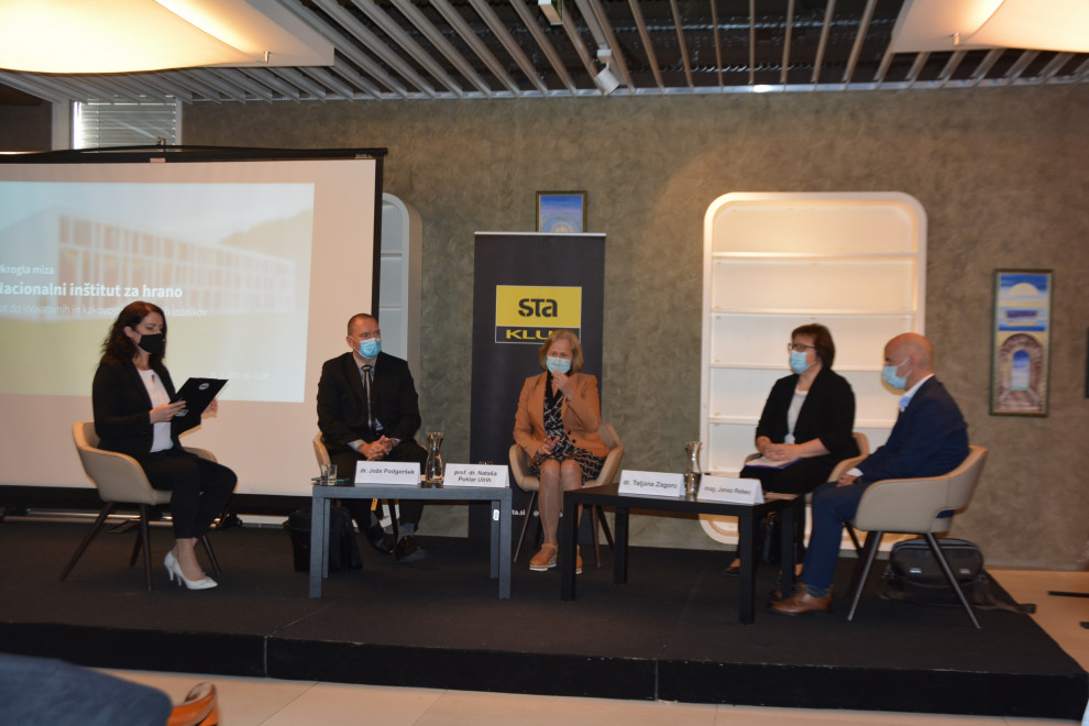 Okrogla miza Slovenske tiskovne agencije o nacionalnem inštitutu za hrano