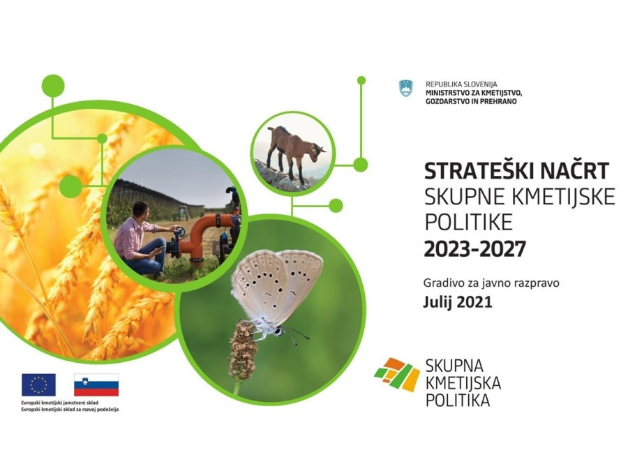 Naslovnica gradiva Strateški načrt Skupne kmetijske politike