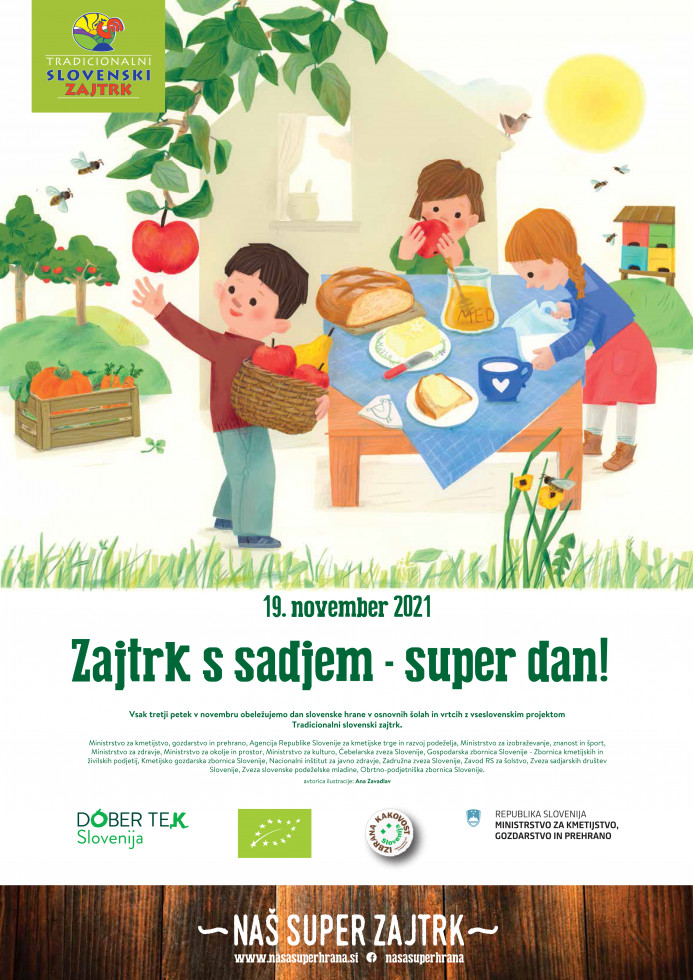 Letošnji plakat za dan slovenske hrane in TSZ