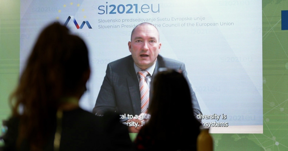 Minister dr. Podgoršek na današnji konferenci o Strategiji EU za genske vire
