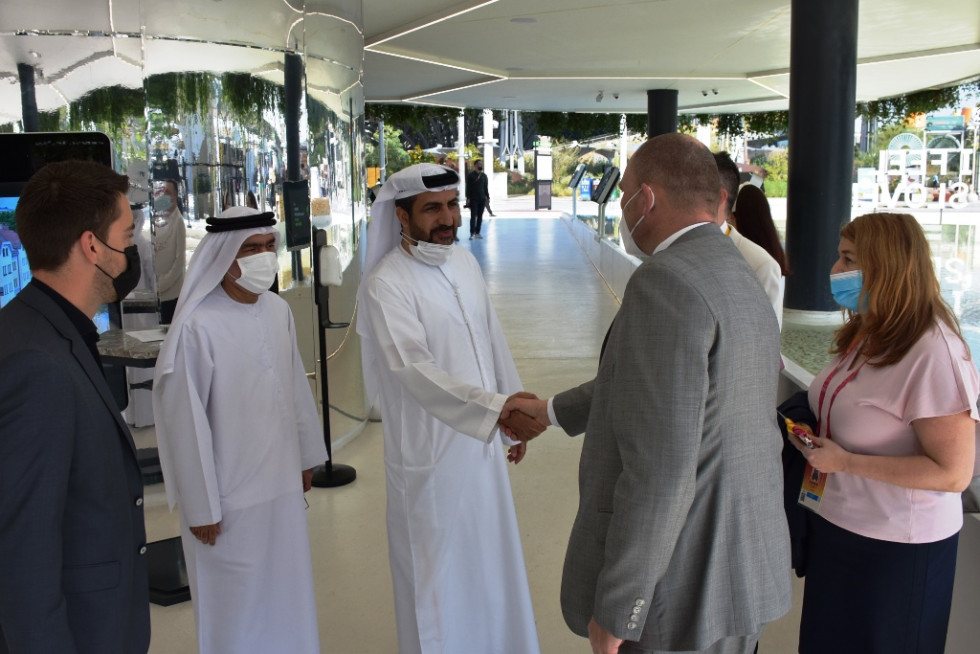 Minister Podgoršek na EXPO Dubaj 