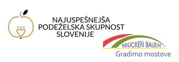 Logotip projekta Najuspešnejša podeželska skupnost Slovenije