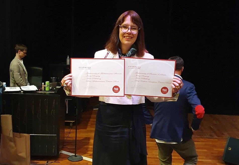 Gourmand Cookbook Awards 2022 ceremony in Umeå in Sweden.