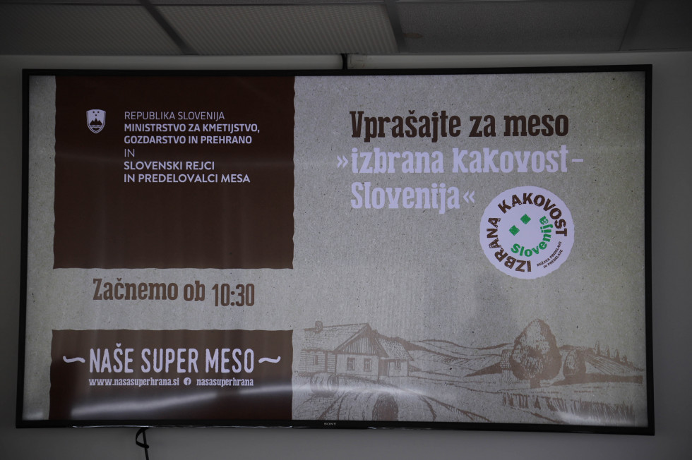 Predstavitev promocijske kampanje Vprašajte za meso »izbrana kakovost – Slovenija«