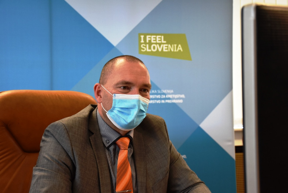 Minister dr. Podgoršek na današnji konferenci