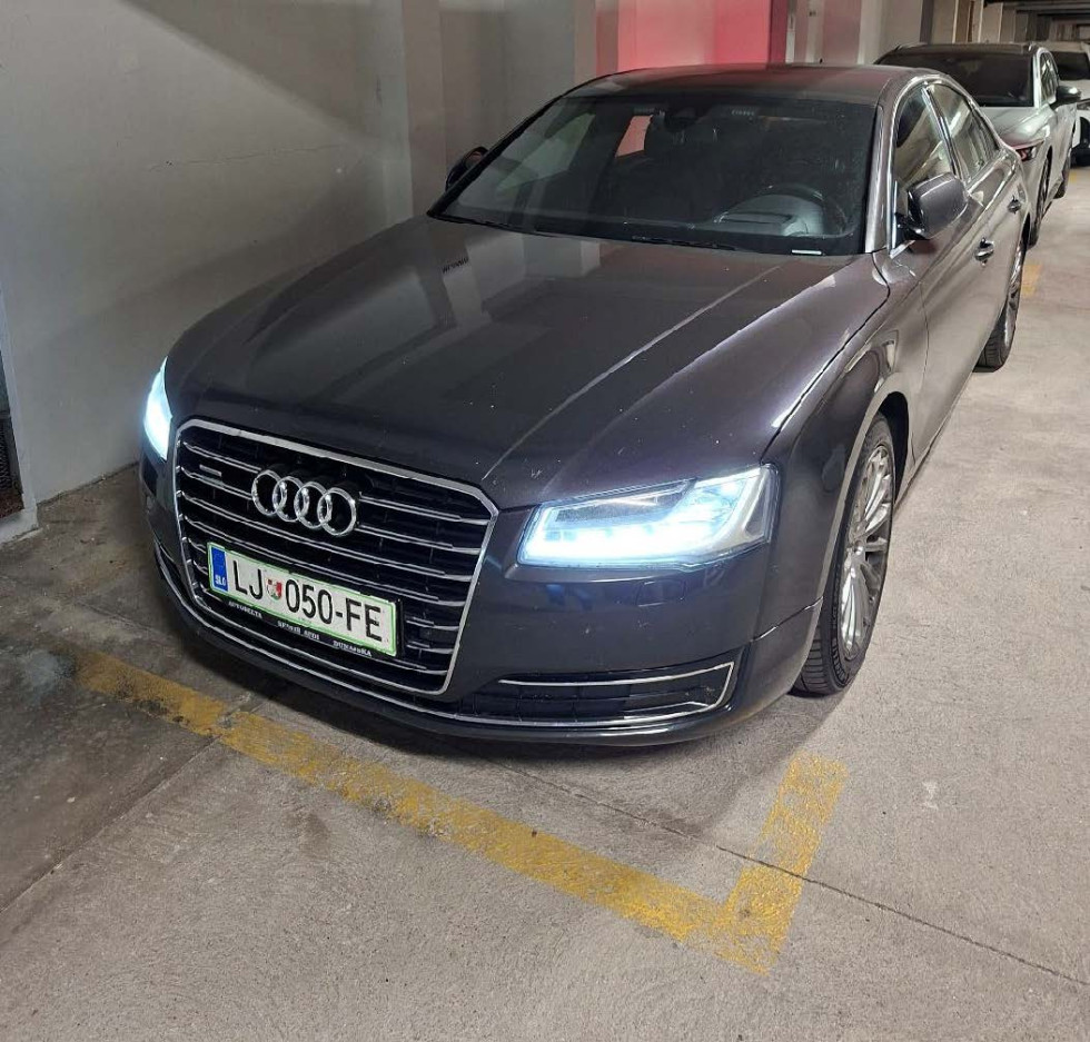 Audi A8 zunanjost sprednji del