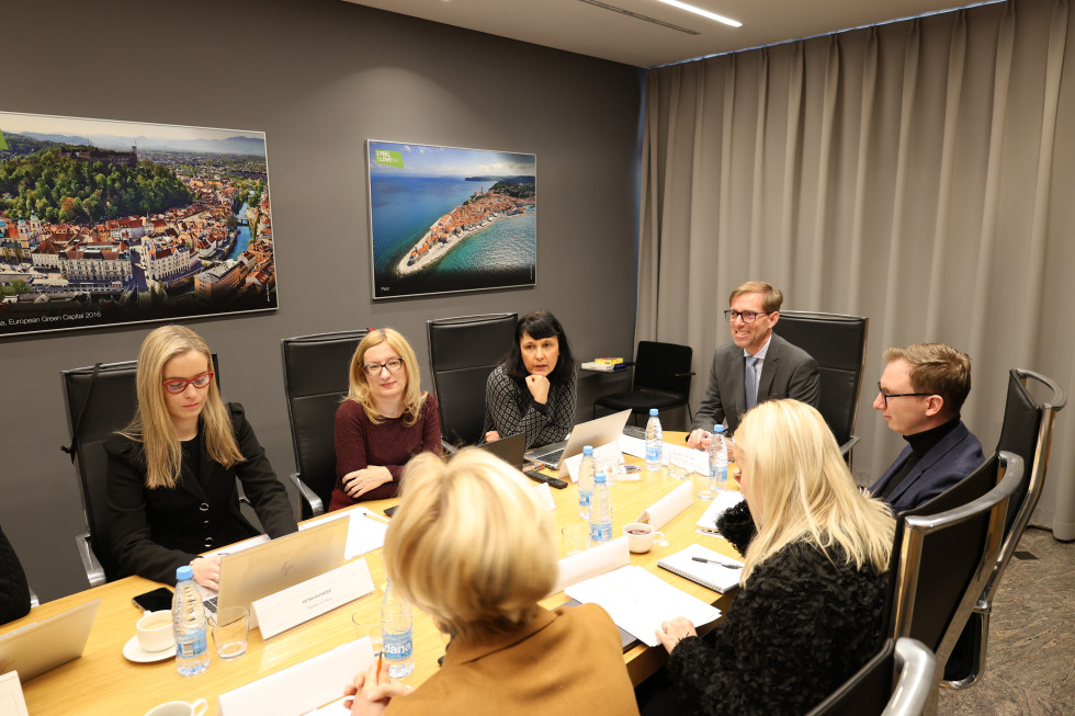 Participants at the consultation sitting at a table