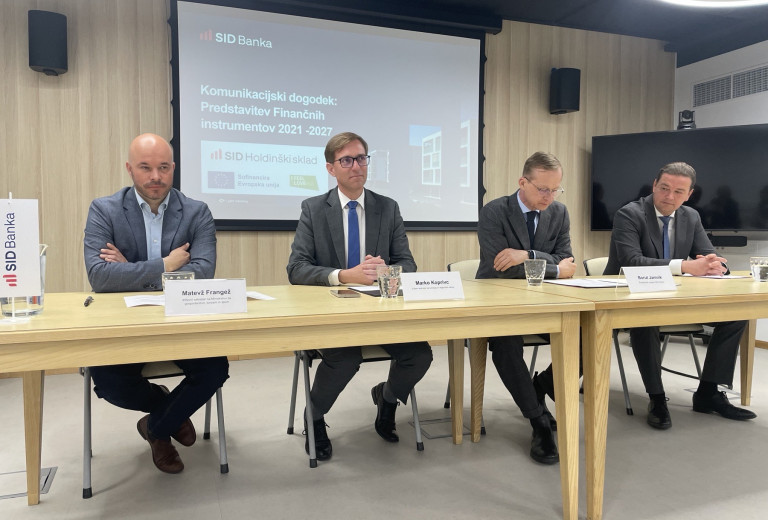 SID banka vzpostavlja nabor finančnih instrumentov: za podjetja in občine skoraj 280 milijonov evrov