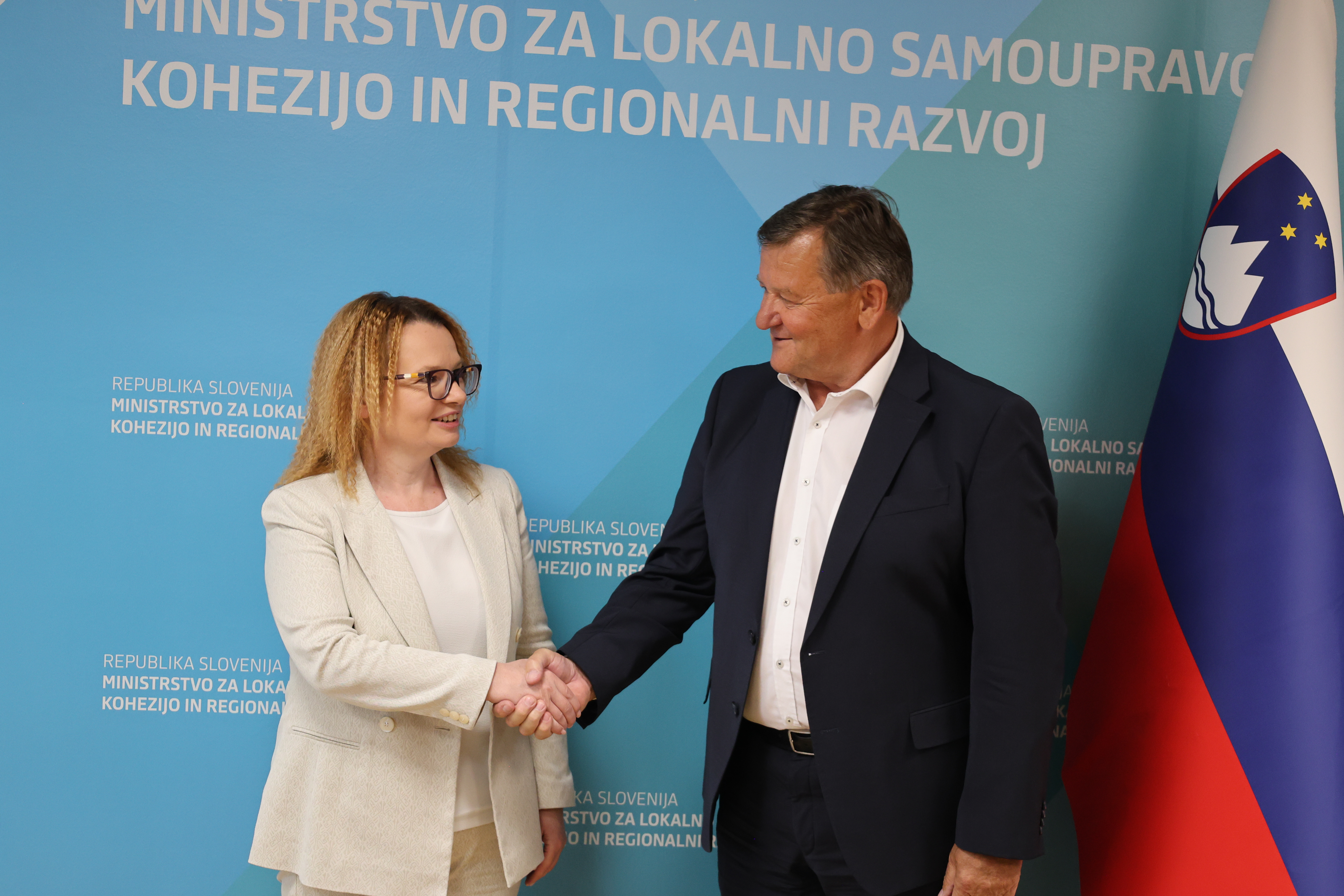 Monika Kirbiš Rojs assumes office as Minister of Local Self-Government, Cohesion and Regional Development