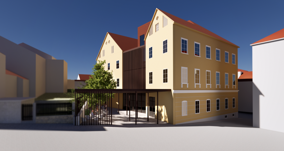 Renovation of the Narodni dom building (cultural centre) in Novo mesto