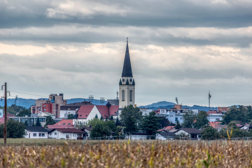 Pogled na Mursko Soboto.