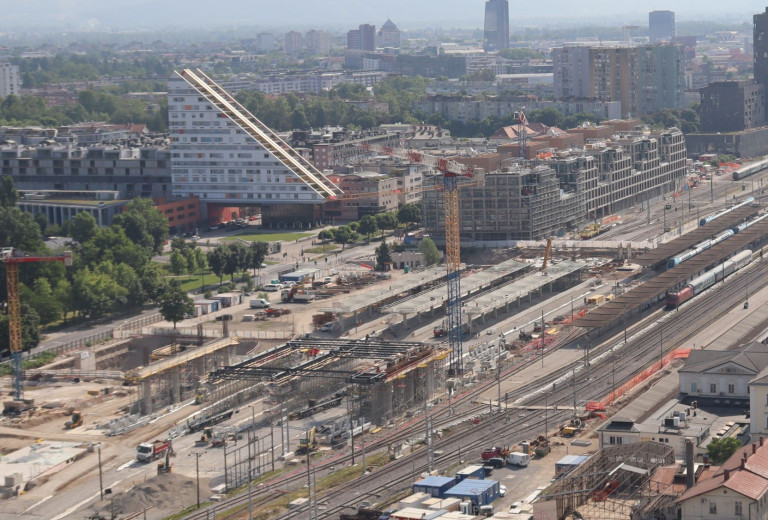 EU funding for upgrading the central Ljubljana train station  