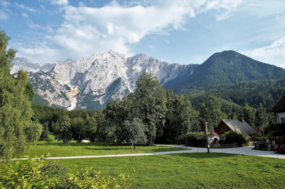 Panorama of Jezersko