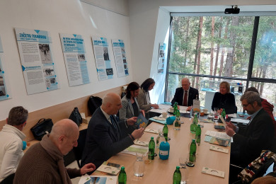 Sestanek v prostorih Slovenskega planinskega muzeja v Mojstrani