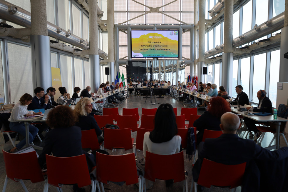 predstavniki držav pogodbenic pregledali napredek pri izvajanju usmeritev, sprejetih na XVIII. Alpski konferenci, ter začrtali glavne usmeritve do leta 2026, ko bo potekala naslednja, XIX. Alpska konference.