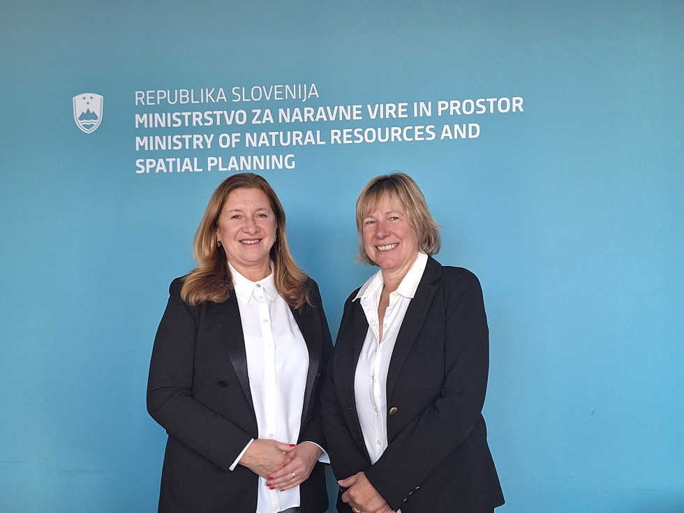 Sogovornici se rokujeta prek kamero