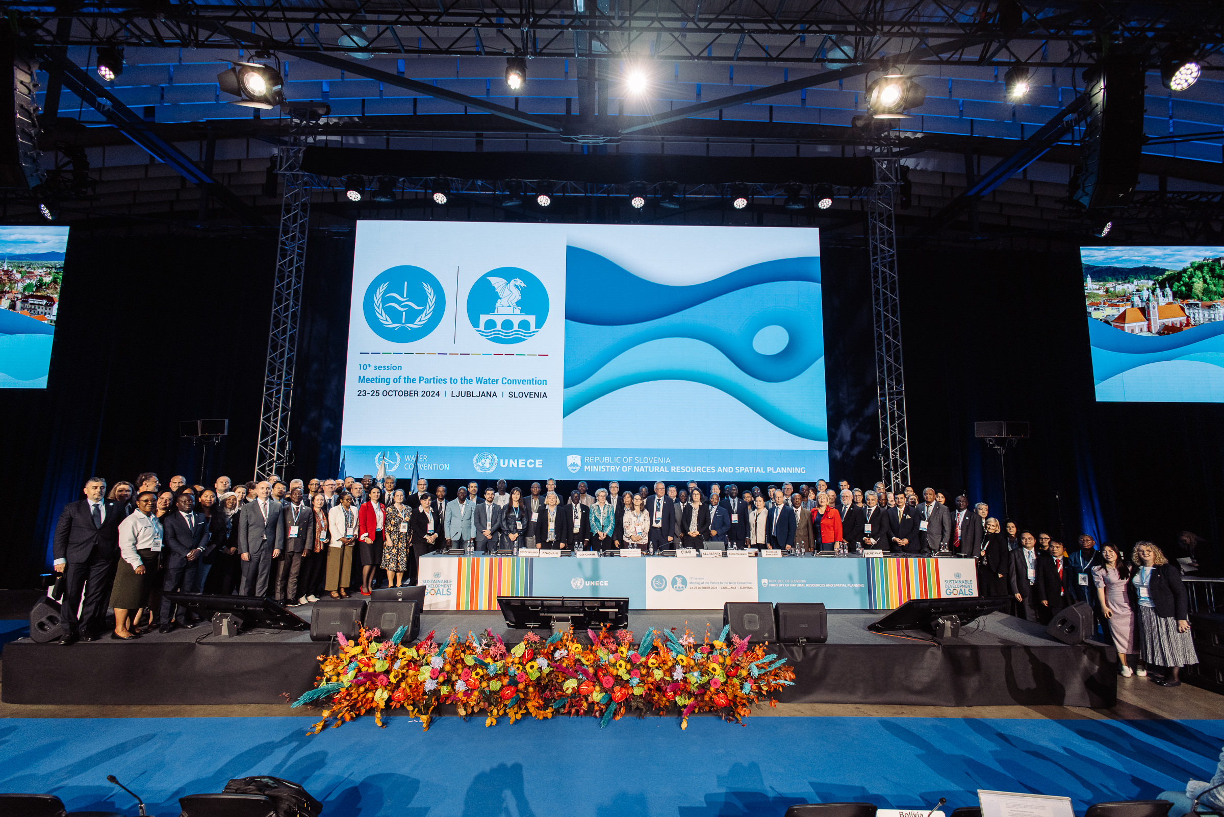 Adopted conclusions at the end of the first day of the Meeting of the Parties to the Water Convention in Ljubljana