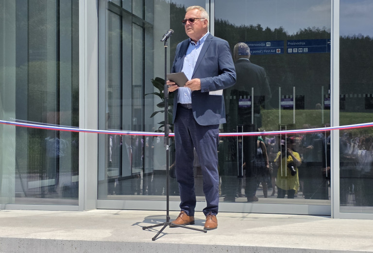 Minister Novak na Ljubnem: Več kot 42 milijonov evrov namenjenih za izboljšanje poplavne varnosti