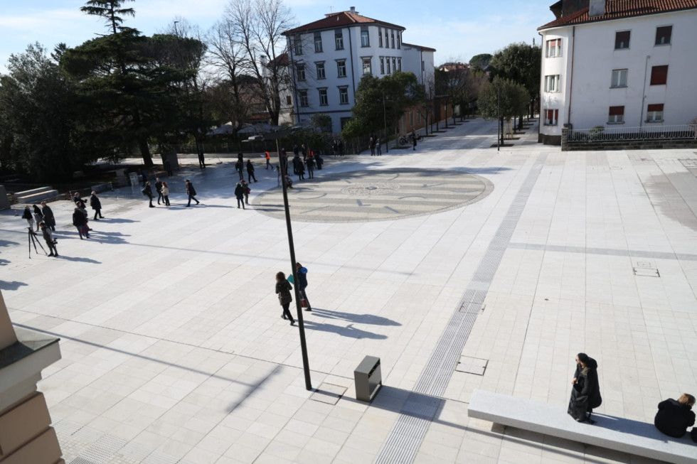 Fotografija Trga Evrope v Novi Gorici