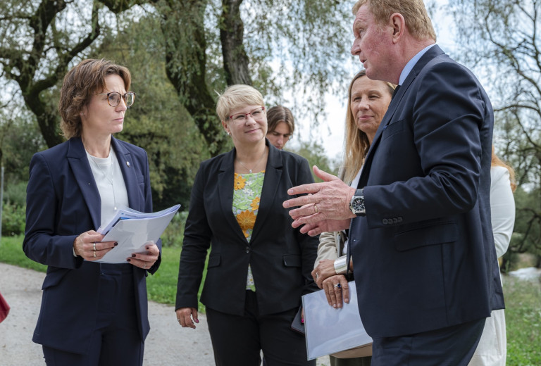 Obisk evropske komisarke Jessike Roswall v Sloveniji