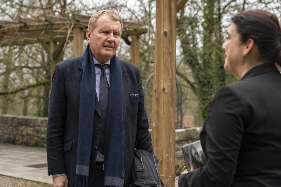 Magister Gajšek na vhodu v Park Škocjanske jame