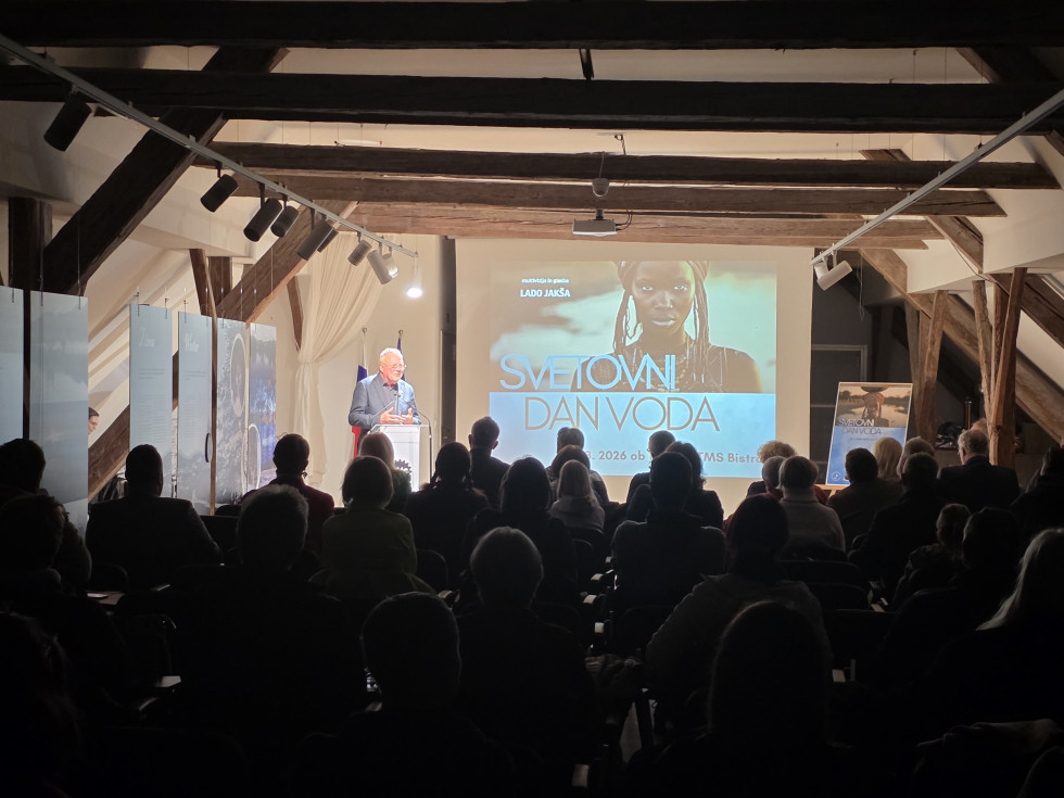 Minister nagovarja zbrane na kulturni prireditvi