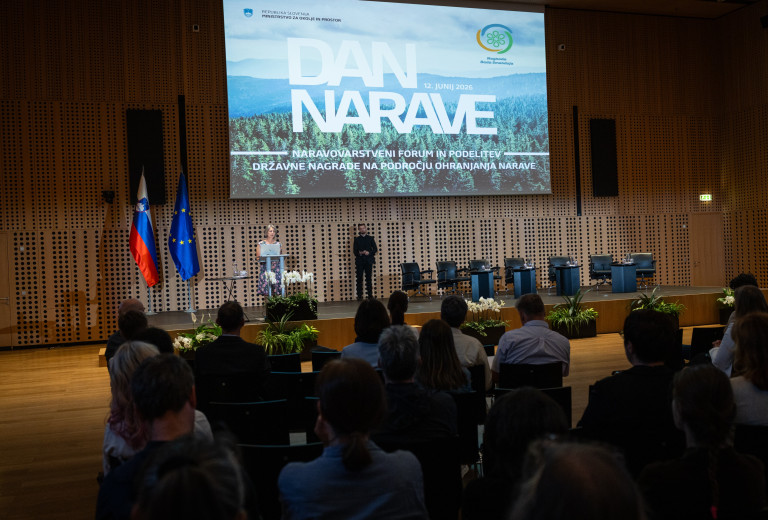 Day of Nature highlights collaboration and responsibility for well-preserved nature, Morigenos society receives Rado Smerdu Award