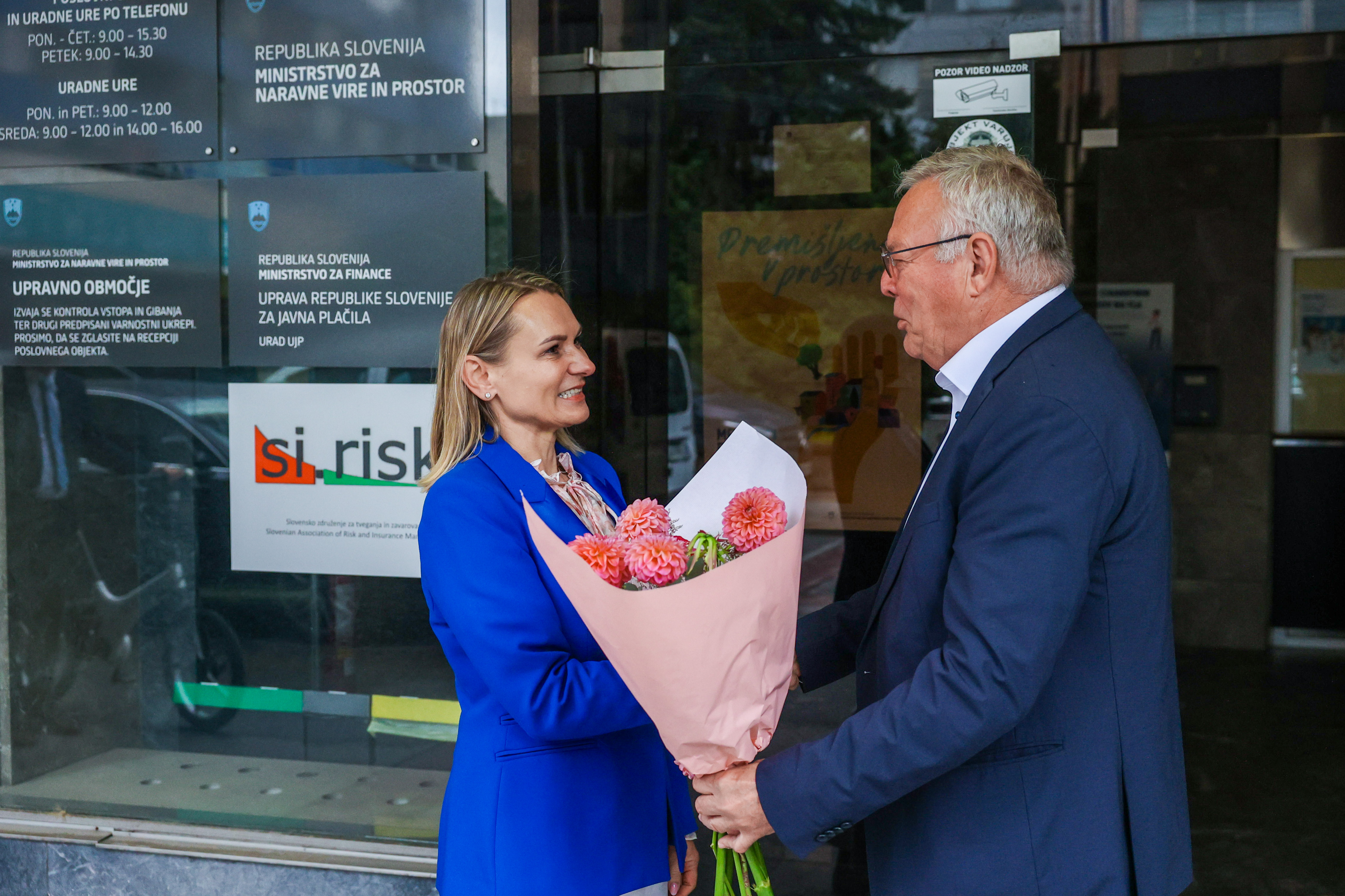 Minister Rifelj assumes office at the Ministry of the Environment and Spatial Planning