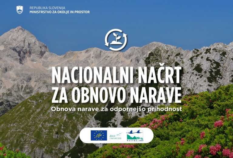 Javna razgrnitev osnutka Nacionalnega načrta za obnovo narave