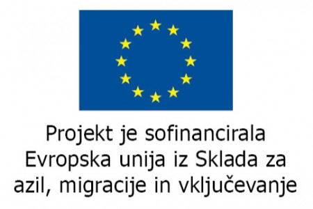 Emblem o sofinanciranju projekta EU iz sklada za azil, migracije in vključevanje