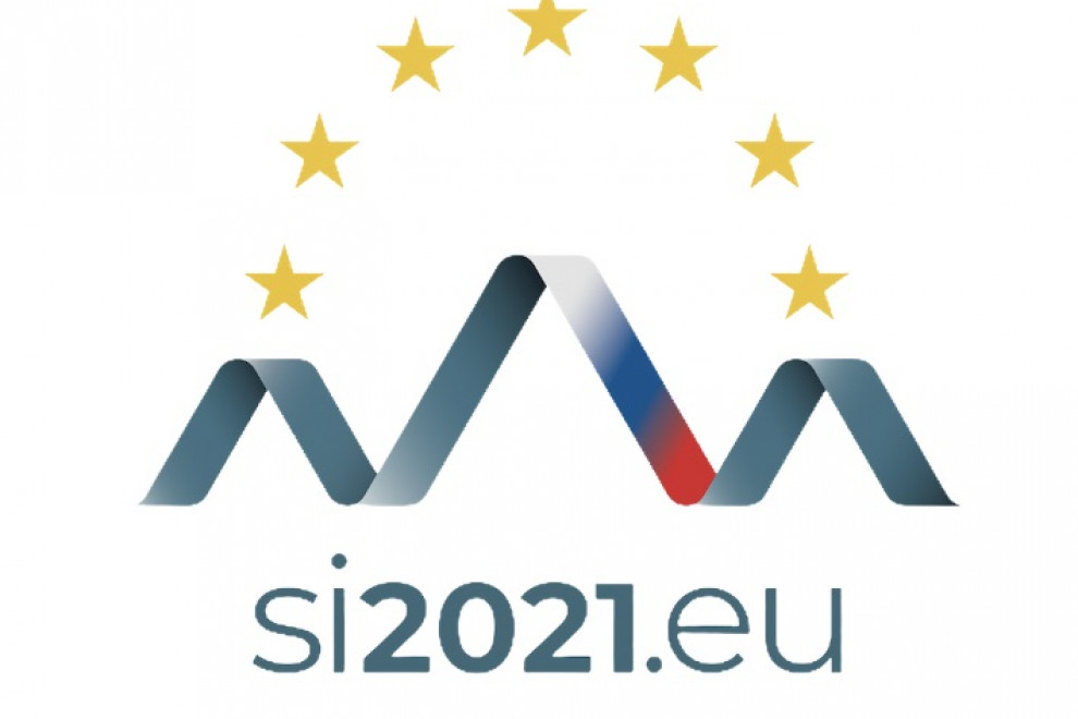Logotip predsedovanja Slovenije Svetu EU