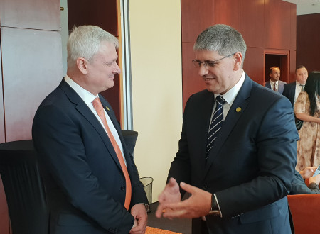 Pogovor z namestnikom notranjega ministra Bolgarije Milkom Bernerjem