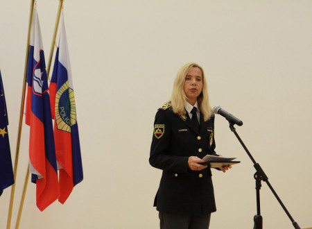 Nagovor generalne direktorice policije Bobnarjeve