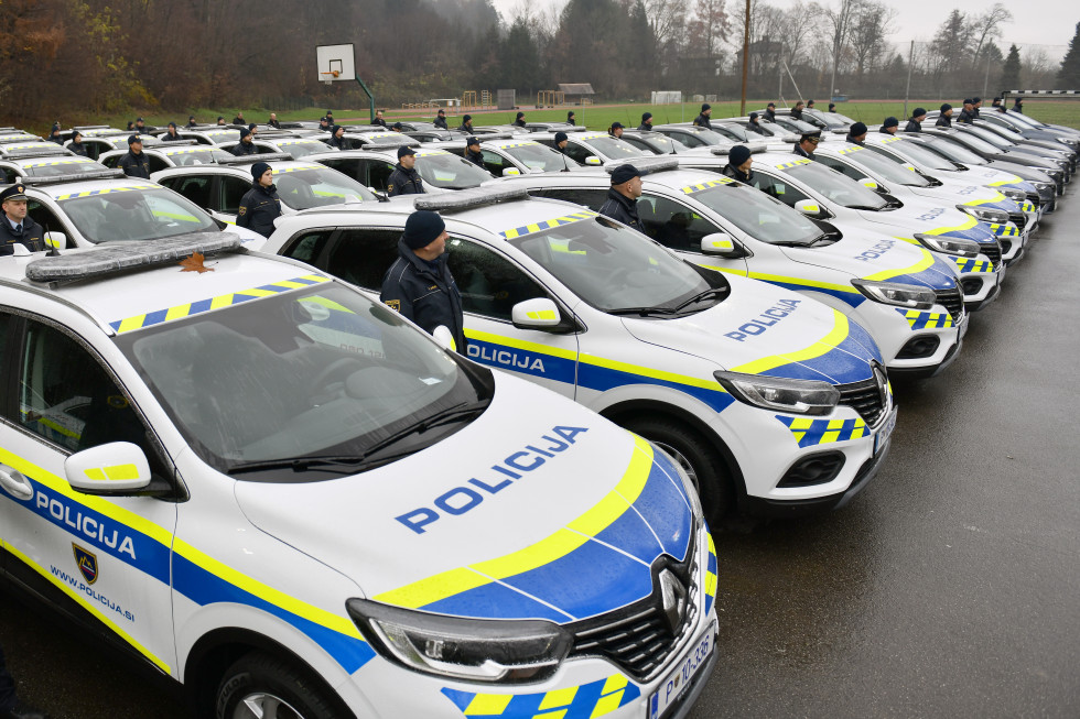 Nova vozila slovenske policije