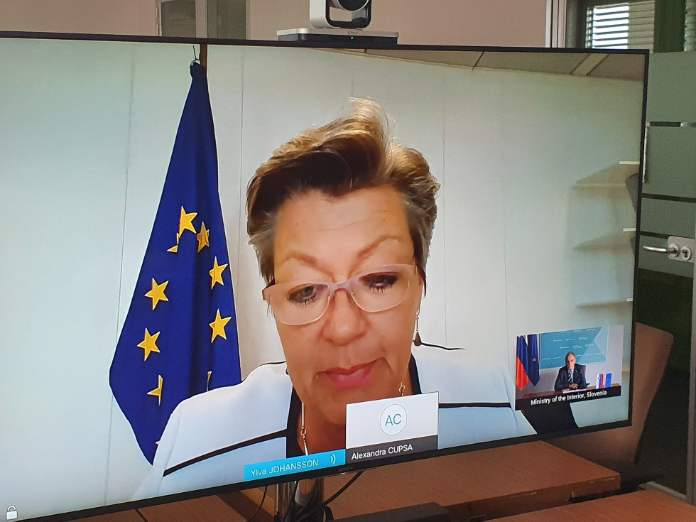  Evropska komisarka Ylva Johansson