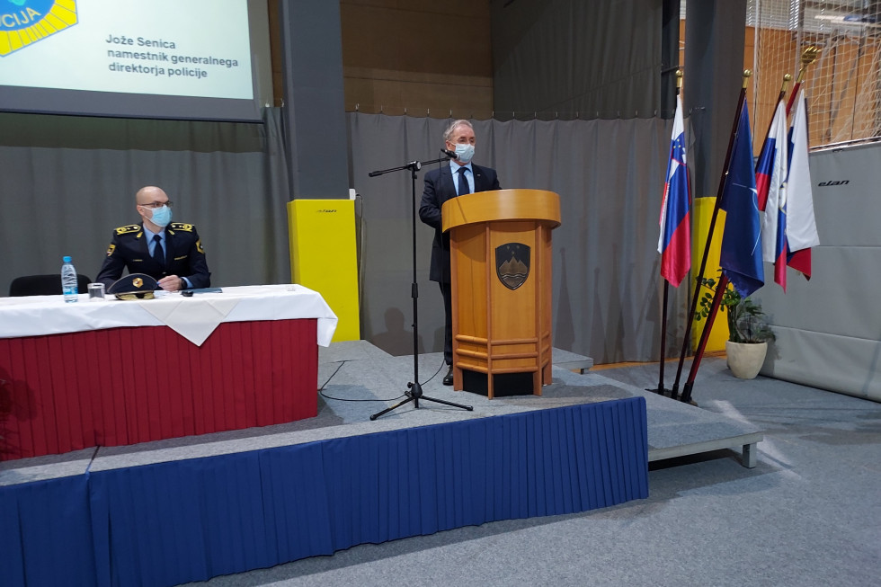  Predstavitev ministra za notranje zadeve Aleša Hojsa