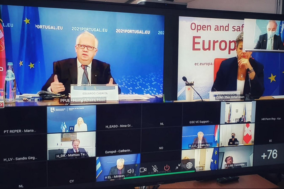 Videoconference of the Home Affairs Ministers