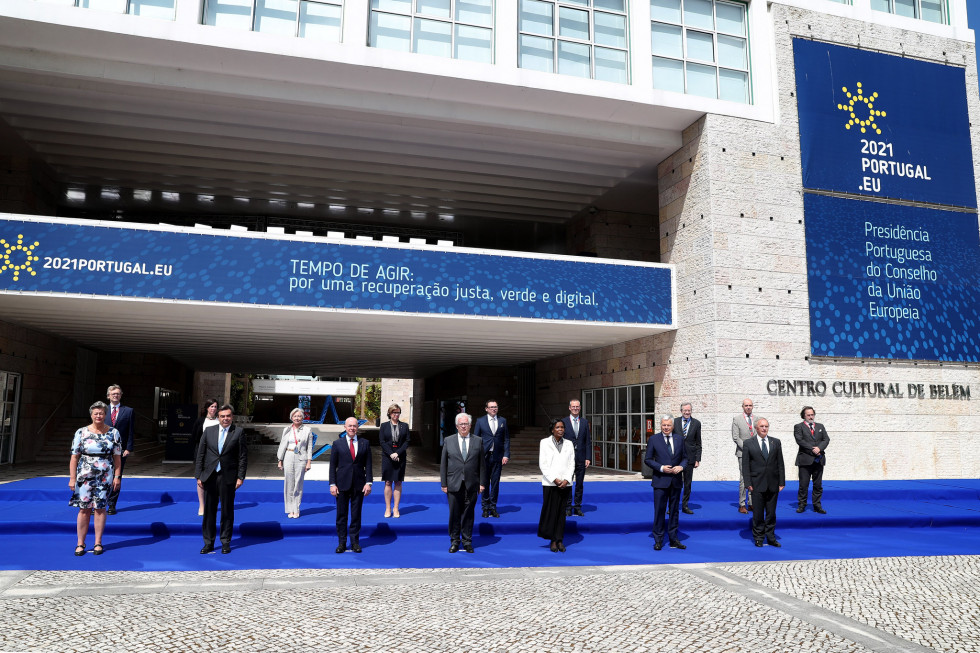 Group Photo of the Ministers at the EU-US Justice and Home Affairs Ministerial Meeting