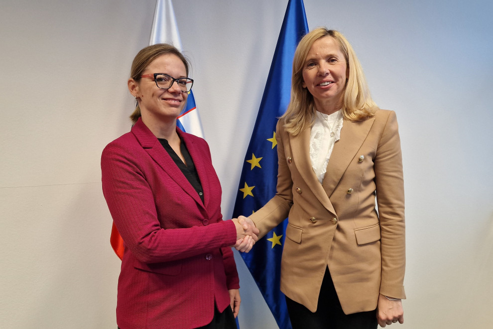 Public Administration Minister Sanja Ajanović Hovnik is temporarily taking over the role of the Minister of the Interior after the stepping down of the former Minister of the Interior, Tatjana Bobnar.