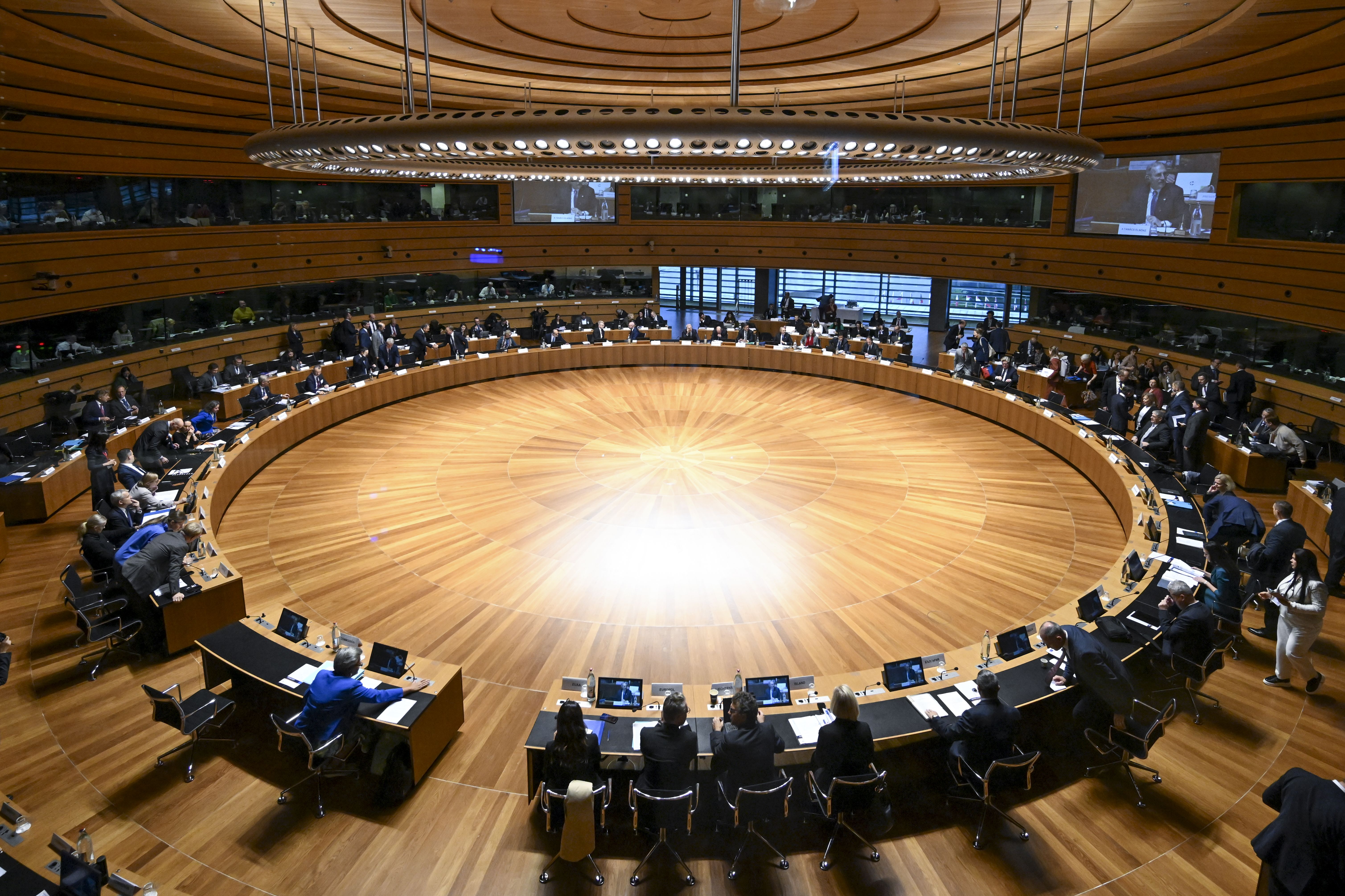 Minister Poklukar at the Meeting of EU Interior Ministers in Luxembourg