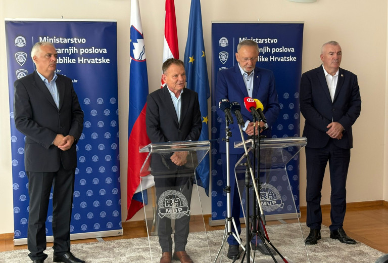 Minister Matoz s hrvaškim kolegom dr. Božinovićem o migracijah in še boljši varnosti