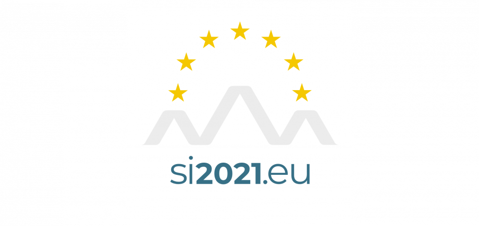Logotip slovenskega predsedovanja 2021