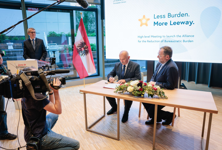 Slovenia signs declaration on the alliance for reducing administrative burden