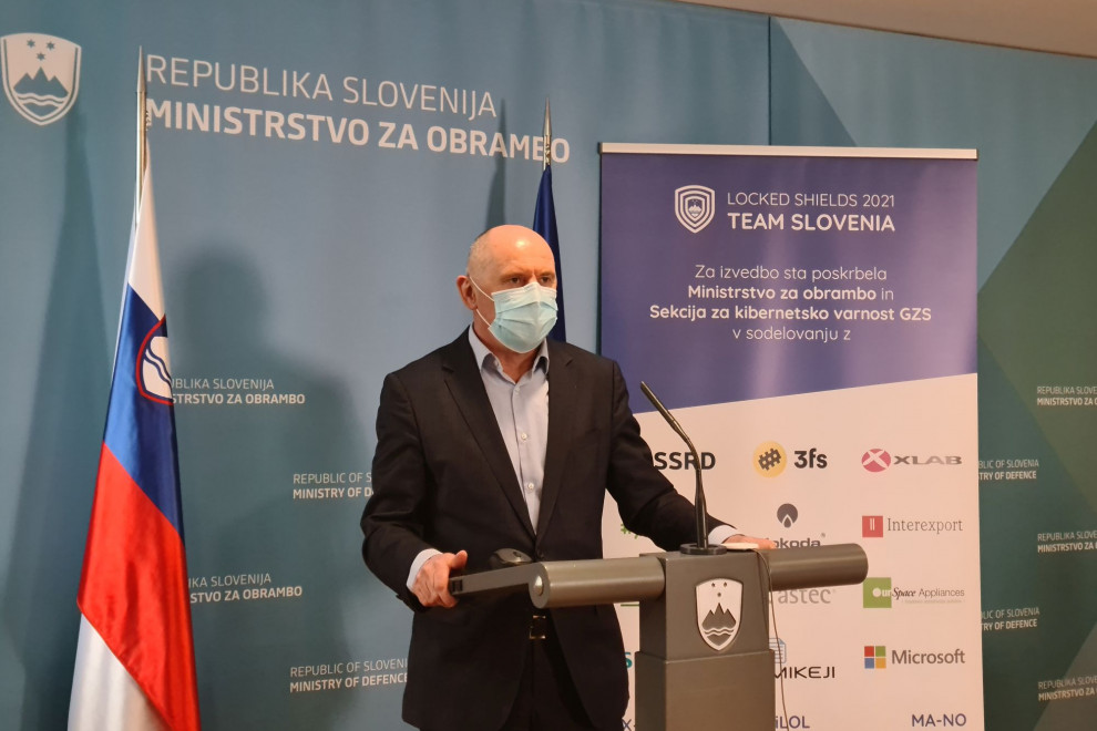 mag. Viktor Sterle za govornico Ministrstva za obrambo