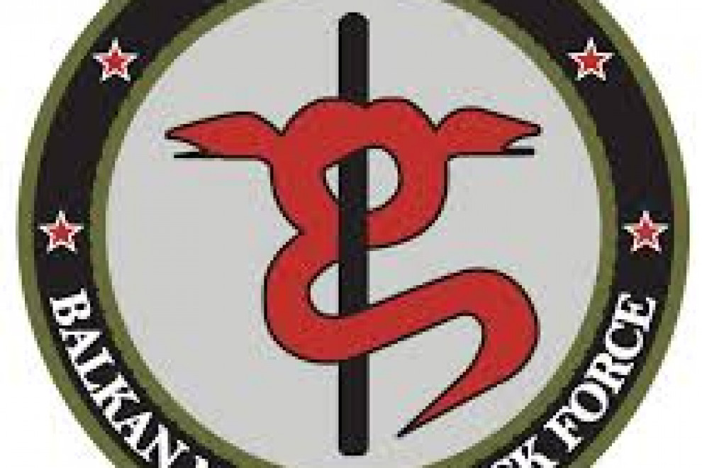Logo Balkanskih zdravstvenih namenskih sil 