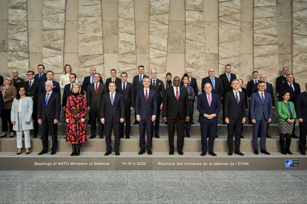 Skupinska fotografija ministrov udeležencev zasedanja
