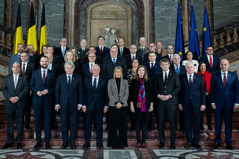Skupinska fotografija ministrov držav udeleženk zasedanja